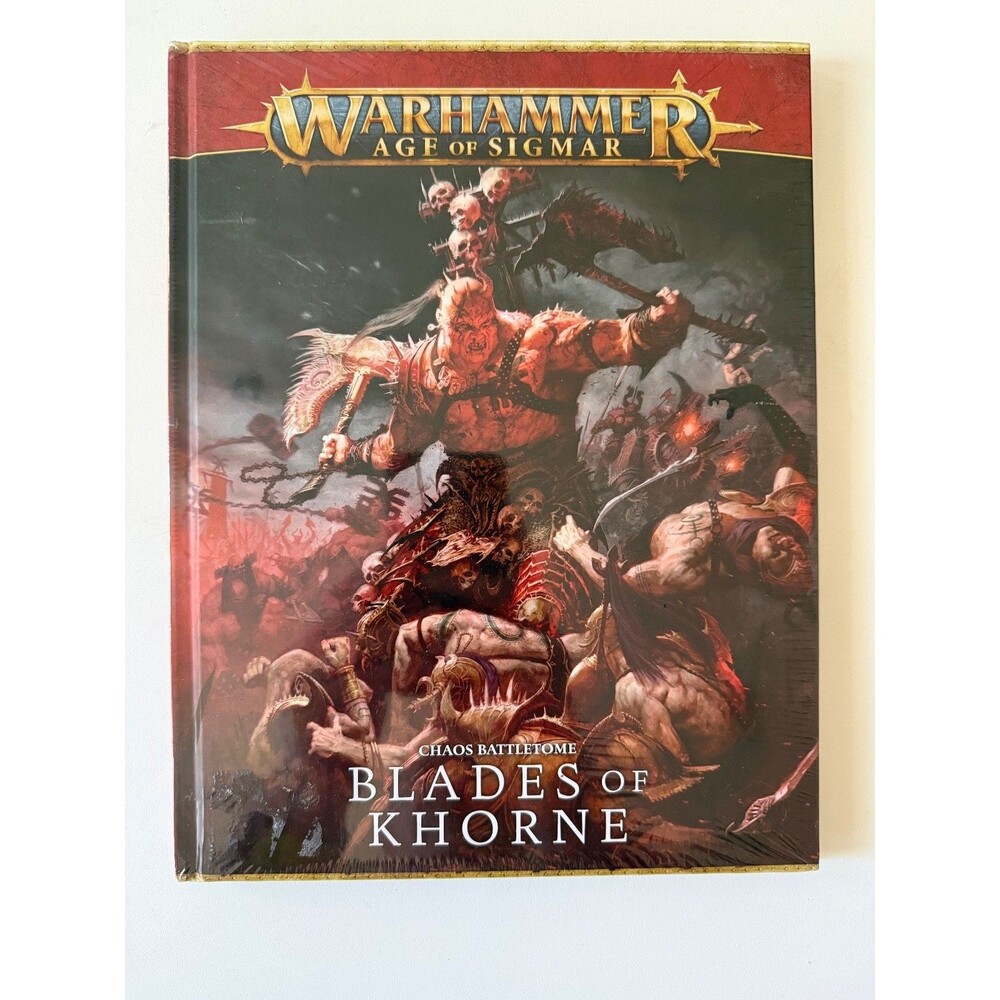 Warhammer Age of Sigmar Chaos Battletome Blades of Thorne NEW SEALED Missing UPC